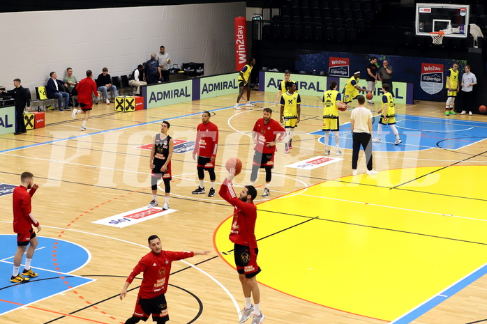 Basketball Superliga 2021/22, Playoffs, Halbfinale Spiel 2, UBSC Raiffeisen Graz vs BC GGMT Vienna