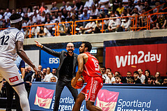 Basketball, win2day Basketball Superliga 2024/25, Playoffs Viertelfinale 2. Spiel
, BBC Nord Dragonz, Flyers Wels, Starlin Inoa Gil (15)