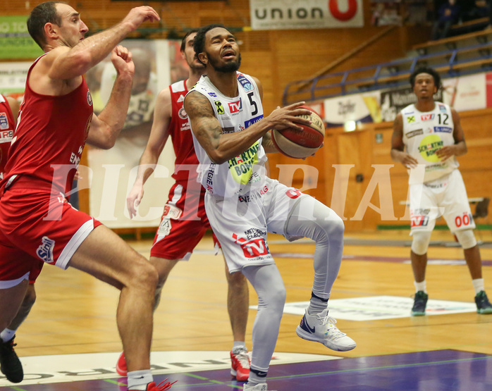 Basketball Superliga 2020/21, Grunddurchgang 18.Runde Gmunden Swans vs. BC Vienna


