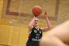 Basketball Damen Superliga 2021/22, Grundducrhgang 14.Runde Vienna United vs. KOS Celovec


