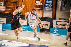 Basketball, bet-at-home Basketball Superliga 2020/21, Platzierungsrunde, 5. Runde, Oberwart Gunners, Flyers Wels, Ignas Fiodorovas (5)