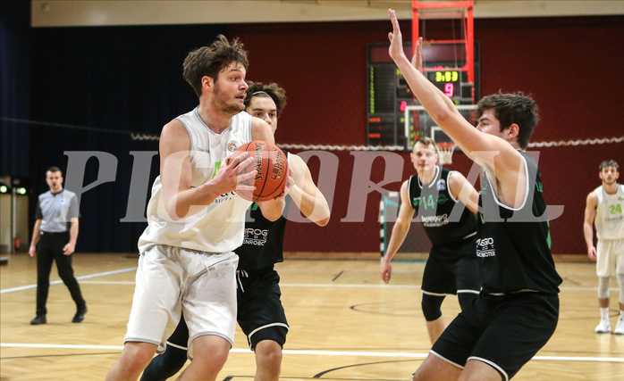 Basketball Zweite Liga 2021/22, Grunddurchgang 17.Runde Basket Flames vs. Deustch Wagram


