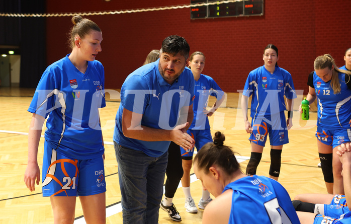 Basketball Damen Superliga 2023/24, Grunddurchgang 11.Runde Basket Flames vs. DBB Wels


