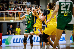 Basketball, Win2Day Basketball Damen Superliga 2023/24, Playoff, Finale Spiel 3, SKN St. Pölten, UBI Graz, Simone Sill (15)