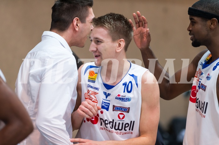 Basketball ABL 2015/16 Grunddurchgang 24.Runde Oberwart Gunners vs. Klosterneuburg Dukes