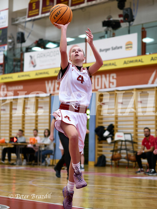 Basketball Superliga 2024/25, SLWU14 Traiskirchen Lionesses vs. DBK Steyrer Witches


