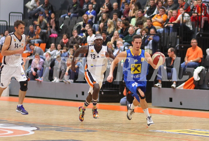 Basketball ABL 2015/16 Grunddurchgang 4.Runde BK Dukes Klosterneuburg vs. UBSC Graz


