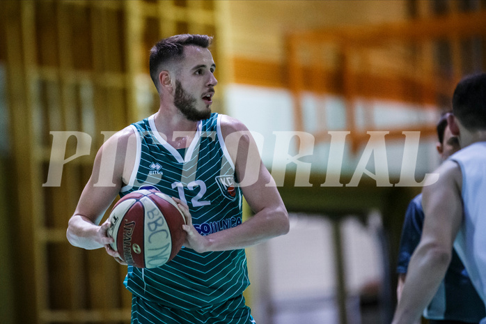 Basketball, Basketball Zweite Liga, Grunddurchgang 16.Runde, BBC Nord Dragonz, KOS Celovec, Tiso Cvitkovic (12)