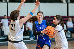 27.04.2025 Österreichischer Basketballverband 2024/25, SLWU16 VF Basket Flames UNION vs. DBB  Basketgirls Wels