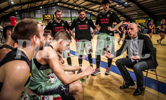 Basketball 2.Bundesliga 2017/18, Grundurchgang 19.Runde D.C. Timberwolves vs. Villach Raiders


