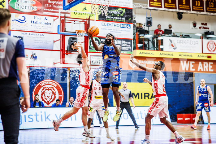Basketball, Win2Day Superliga 2024/25, Playoffs, Halbfinale Spiel 2, Traiskirchen Lions, Oberwart Gunners, Siegfried 