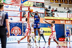 Basketball, Win2Day Superliga 2024/25, Playoffs, Halbfinale Spiel 2, Traiskirchen Lions, Oberwart Gunners, Siegfried 
