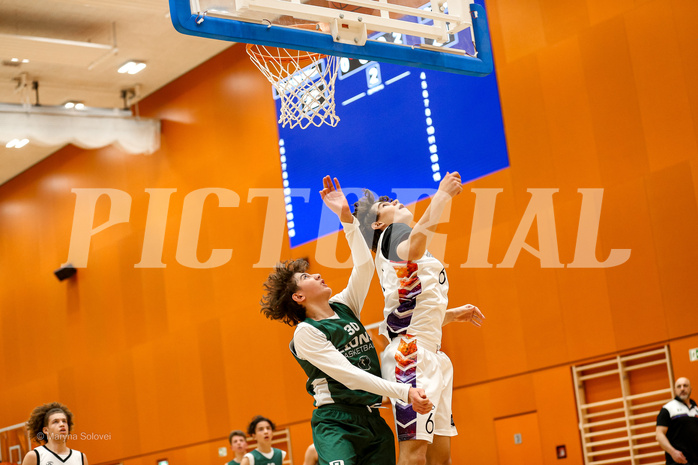 08.03.2025 Österreichischer Basketballverband 2024/25, SLMU16, Post SV Wien vs Dornbirn Lions