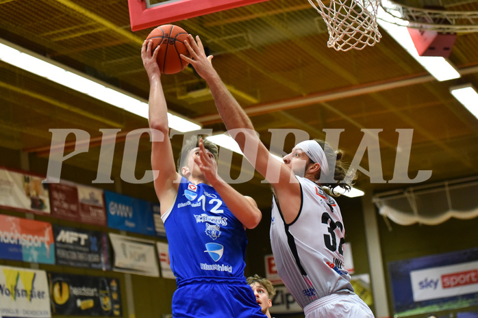Basketball Superliga 2021/22, Grunddurchgang. 6.Runde Flyers Wels vs. D.C. Timberwolves