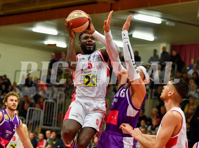 Basketball ABL 2018/19 Grunddurchgang 08. Runde Flyers Wels vs Vienna D.C. Timberwolves