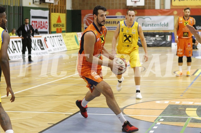 Basketball ABL 2016/17 Grunddurchgang 1.Runde  Fürstenfeld Panthers vs UBSC Graz
