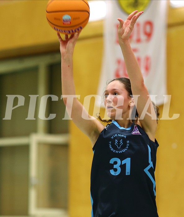 Basketball Damen Superliga 2024/25, Grunddurchgang 6.Runde Vienna United vs. Vienna Timberwolves