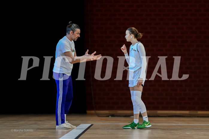 02.03.2025 Österreichischer Basketballverband 2024/25, SLWU16 Basket Flames UNION vs. DBB  Basketgirls Wels