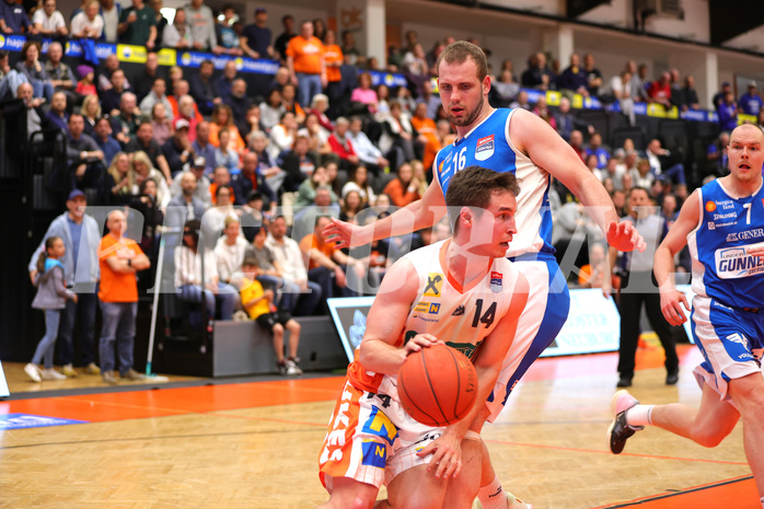 Basketball Superliga 2022/23, Playoff, Viertelfinale Spiel 4 Klosterneuburg Dukes vs. Oberwart Gunners


