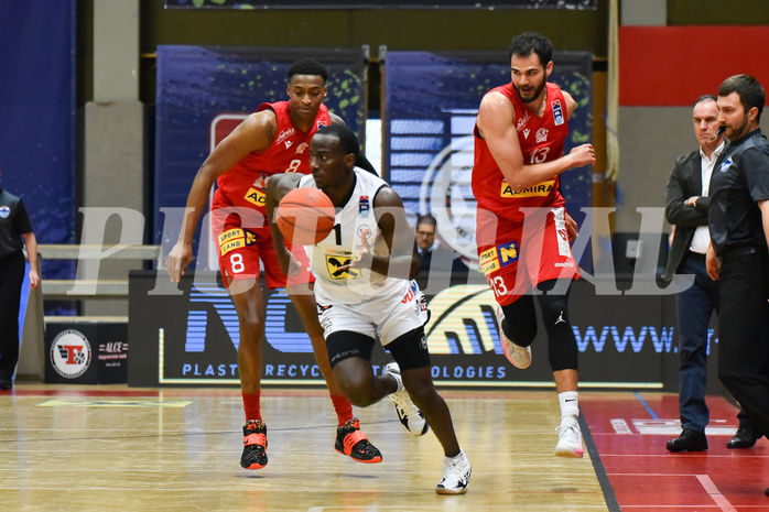 Basketball Superliga 2021/22, 5. Qualifikationsrunde. Flyers Wels vs. Traiskirchen