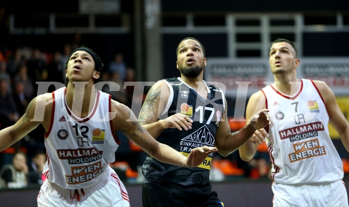 Basketball ABL 2016/17, Grunddurchgang 22.Runde BC Vienna vs. Traiskirchen Lions


