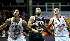 Basketball ABL 2016/17, Grunddurchgang 22.Runde BC Vienna vs. Traiskirchen Lions


