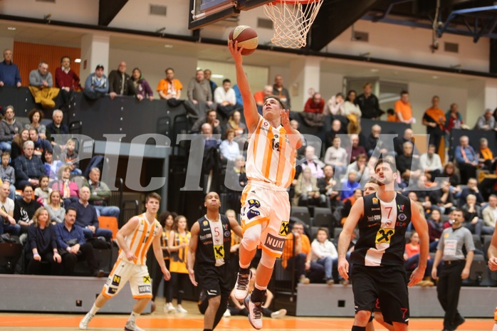 Basketball ABL 2017/18, Grunddurchgang 18.Runde BK Dukes Klosterneuburg vs. Flyers Wels