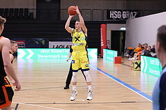 01.04.2023, Graz, Raiffeisen Sportpark Graz, Basketball Superliga 2022/23, 7. Qualifikationsrunde, UBSC Raiffeisen Graz vs. CITIES Panthers Fürstenfeld 