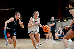 15.02.2025 Österreichischer Basketballverband 2024/25, SLWU19, Basket Flames UNION vs. Vienna Timberwolves