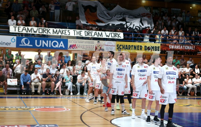 Basketball ABL 2018/19, Playoff HF Spiel 3 Gmunden Swans vs. Kapfenberg Bulls


