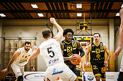 Basketball, Basketball Zweite Liga, Grunddurchgang 17.Runde, Mattersburg Rocks, Fürstenfeld Panthers, Fredrick Sims Jr. (14)