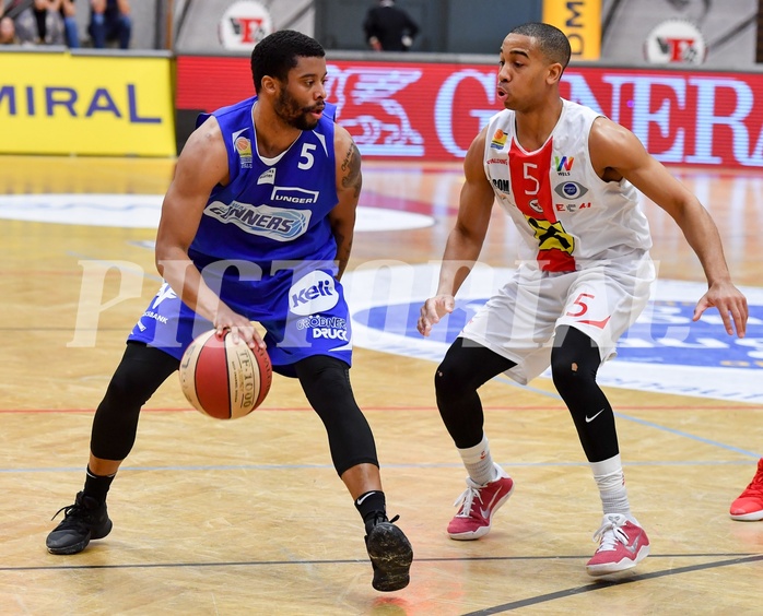 Basketball ABL 2017/18 Grunddurchgang 30. Runde Flyers Wels vs Oberwart Gunners