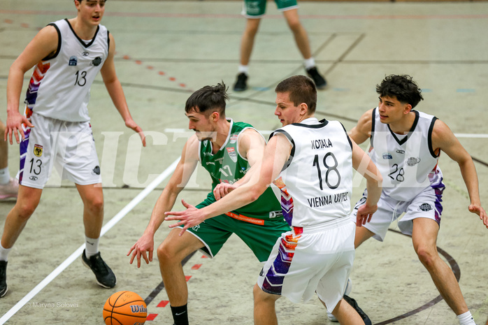 Basketball Zweite Liga 2024/25, Grunddurchgang 14.Runde Vienna United vs. Future Team Steiermark


