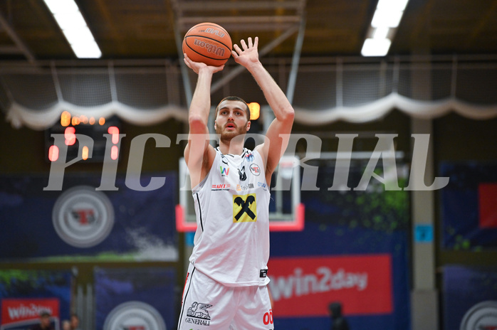 Basketball, Superliga 2024/25, Plazierungsrunde 1.Runde, Flyers Wels vs. Traiskirchen Lions,
