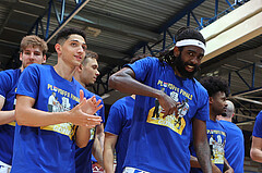Basketball Superliga 2024/25, Playoffs, Halbfinale Spiel 3 Oberwart Gunners vs. Traiskirchen Lions


