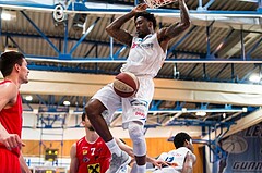 Basketball, ABL 2016/17, Playoff HF Spiel 5, Oberwart Gunners, WBC Wels, Jamari Traylor (9)