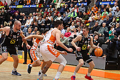 Basketball Superliga 2024/25, 2.Plazierungsrunde Klosterneuburg Dukes vs. Flyers Wels


