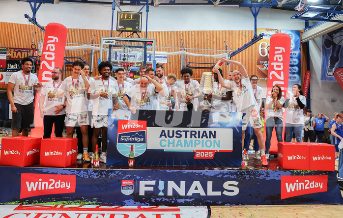 Basketball Superliga 2024/25, Playoffs, Finale Spiel 3 Oberwart Gunners vs. BBC Nord Dragonz


