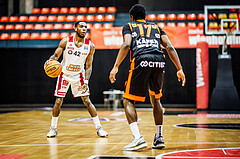 Basketball, Win2Day Superliga 2023/24, 2. Qualifikationsrunde, BC Vienna, Fürstenfeld Panthers, Demarkus Stuckey Jr. (42)