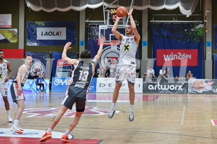 Basketball, Superliga 2024/25, Plazierungsrunde 7.Runde, Flyers Wels vs. Klosterneuburg Dukes,