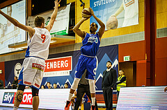 Basketball, Admiral Basketball Superliga 2019/20, Grunddurchgang 10.Runde, Kapfenberg Bulls, Oberwart Gunners, Orion Outerbridge (8)