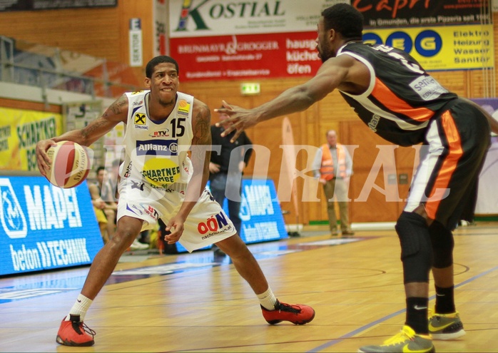 Basketball ABL 2015/16 Grunddurchgang 15.Runde Gmunden Swans vs. BK Dukes Klosterneuburg