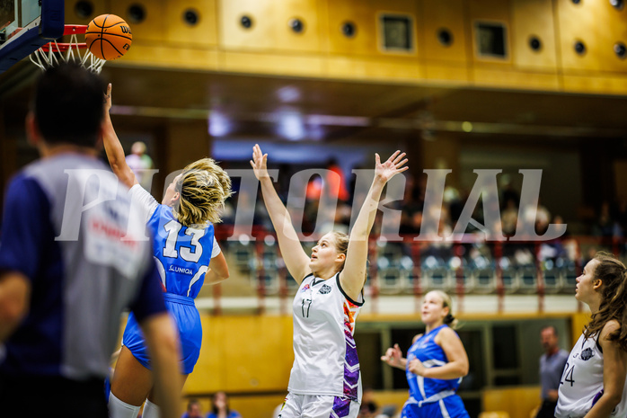 Basketball, Win2Day Basketball Damen Superliga 2023/24, Grunddurchgang 1.Runde, Vienna United, DBB LZ OÖ, Milica Popovic (13)