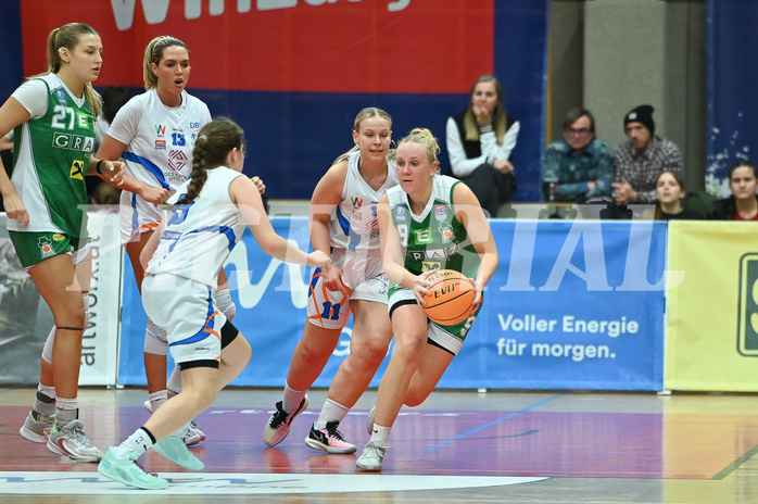 Basketball Superliga 2023/24, Grunddurchgang 9.Runde,DBB LZ OÖ vs UBI Graz,