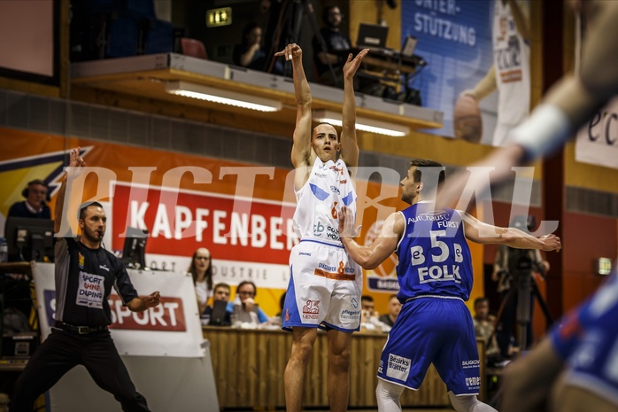 Basketball, ABL 2018/19, Grunddurchgang 34.Runde, Kapfenberg Bulls, Oberwart Gunners, Lukas Hahn (6)