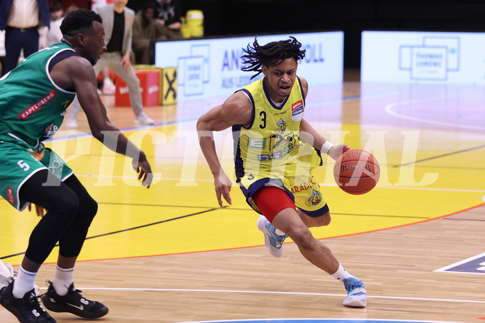 26.03.2023, Graz, Raiffeisen Sportpark Graz, Basketball Superliga 2022/23,5. Qualifikationsrunde, UBSC Raiffeisen Graz vs. Kapfenberg Bulls 26.03.2023, Graz, Raiffeisen Sportpark Graz, Basketball Superliga 2022/23,5. Qualifikationsrunde, UBSC Raiffeisen Graz vs. Kapfenberg Bulls