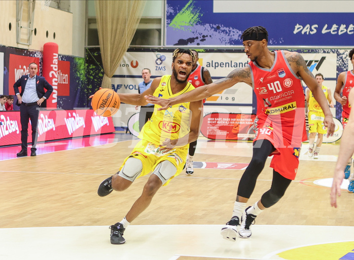 Basketball Superliga 2023/24, Grunddurchgang 19.Runde SKN St. Pölten vs. Traiskirchen Lions


