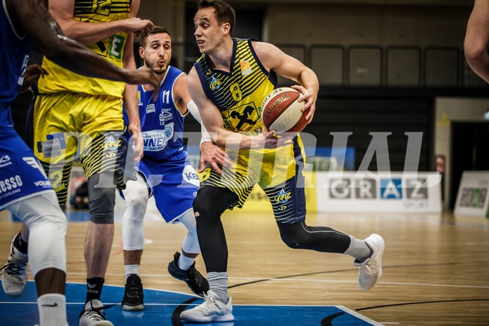 Basketball, ABL 2018/19, Grunddurchgang 36.Runde, UBSC Graz, Oberwart Gunners, Anton Maresch (8)