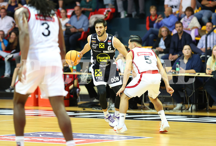 Basketball Superliga 2024/25, Gruunddurchgang 1.Runde BC Vienna vs. Gmunden Swans



