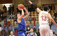 Basketball Superliaga 2021/22, Grunddurchgang 16.Runde Traiskirchen Lions vs. D.C. Timberwolves